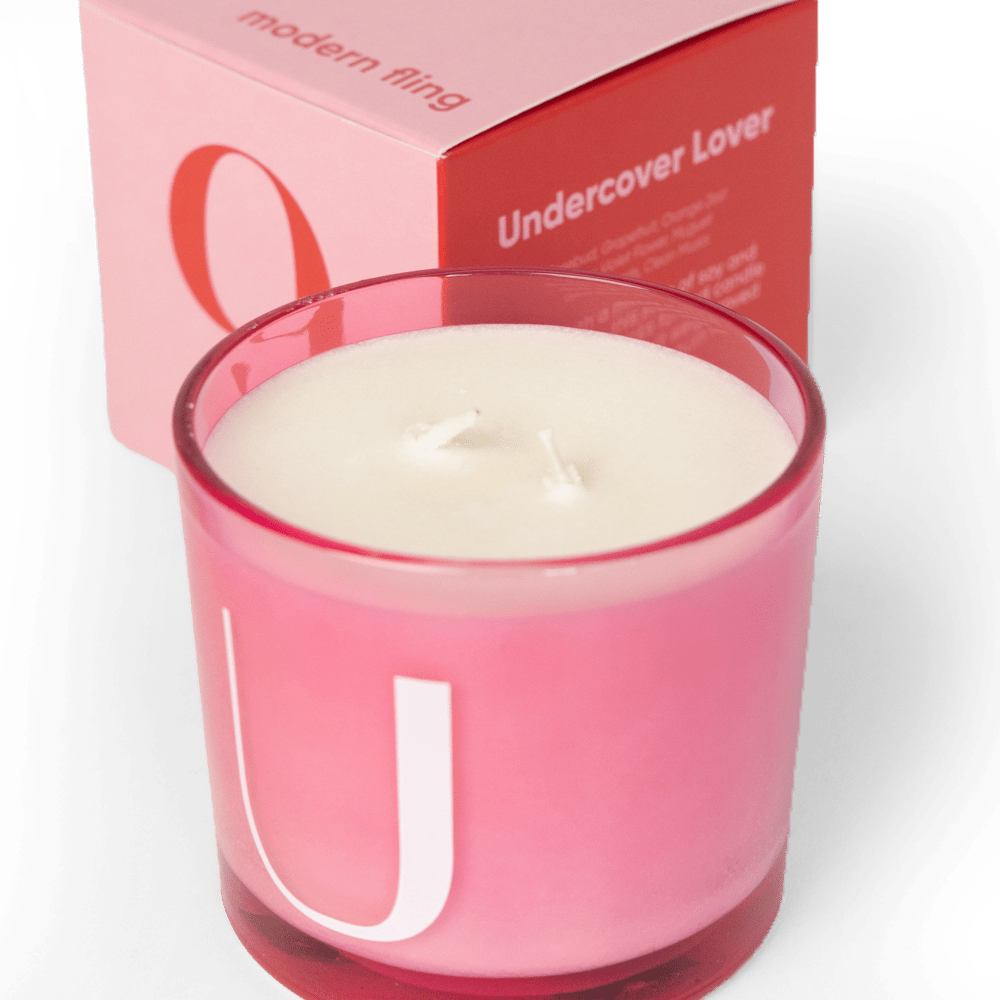 Undercover Lover - Coconut & Soy Wax Blend Candle - Chive Ceramics Studio - Candles - Chive Ceramics Studio