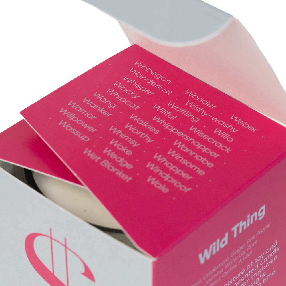 Wild Thing - Coconut & Soy Wax Blend Candle - Chive Ceramics Studio - Candles - Chive Ceramics Studio