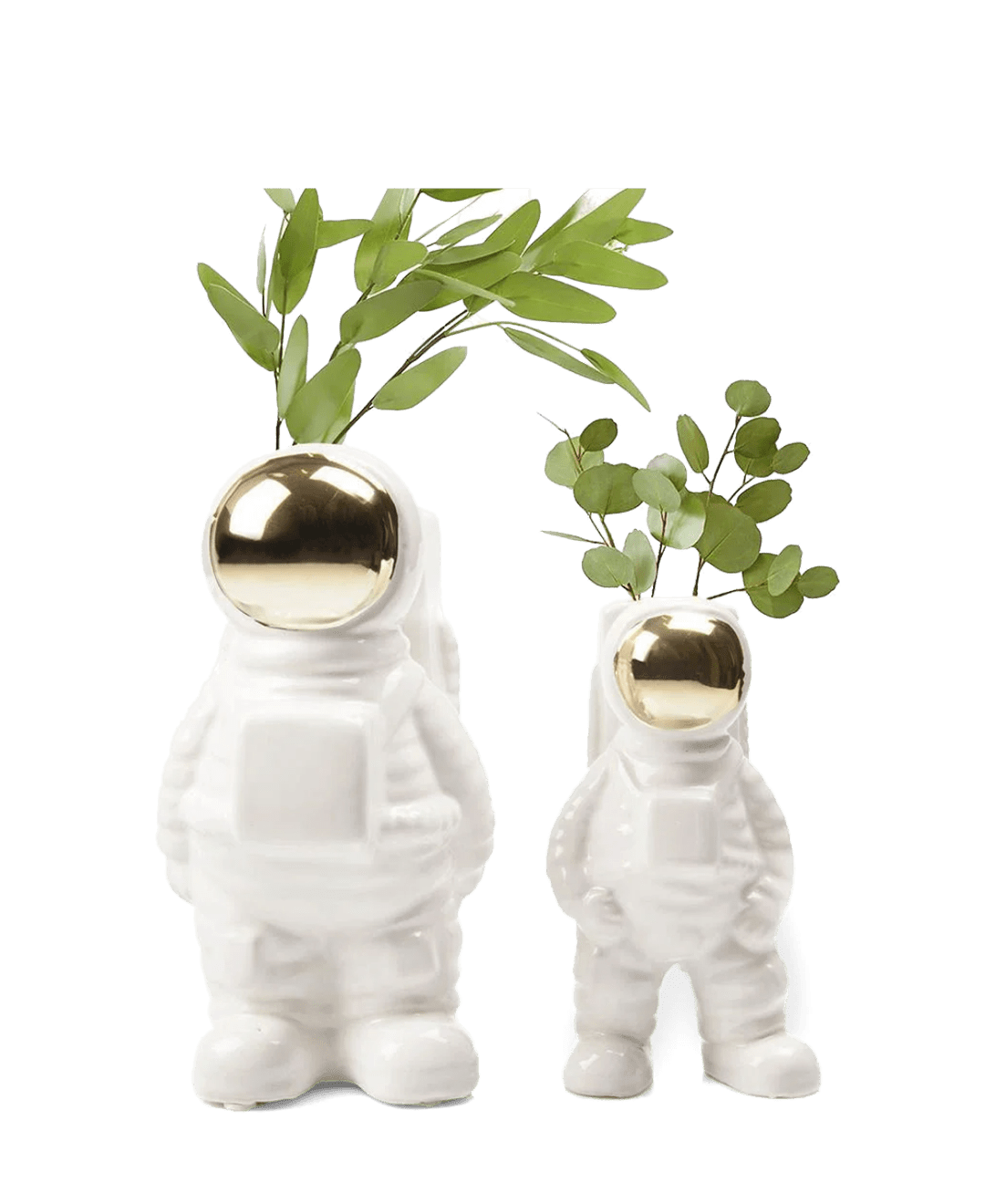 Astronaut Ceramic Unique Flower Vase - Chive Ceramics Studio - Vases - Chive Ceramics Studio