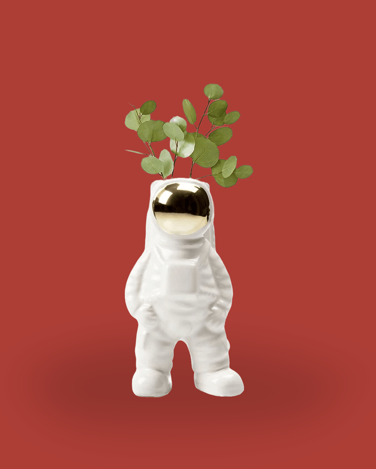 Astronaut Unique Ceramic Flower Vase - Chive Ceramics Studio - Vases - Chive Ceramics Studio