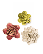 Ceramic Birth Flower Collection - Winter - Chive Ceramics Studio - Ceramic Flowers - Chive Ceramics Studio