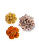 Ceramic Birth Flower Collection - Summer - Chive Ceramics Studio - Ceramic Flowers - Chive Ceramics Studio