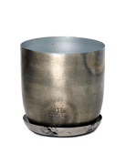 Joe Metal Pot With Drainage Hole | 3 & 5 inch - Chive Ceramics Studio - Pots - Chive Ceramics Studio