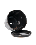 Tika Pot & Saucer | 8 & 10 inch - Chive Ceramics Studio - Pots - Chive Ceramics Studio