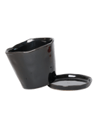 Tika Pot & Saucer | 8 & 10 inch - Chive Ceramics Studio - Pots - Chive Ceramics Studio