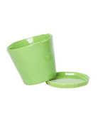 Tika Pot & Saucer | 5 inch - Chive Ceramics Studio - Pots - Chive Ceramics Studio