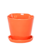 Tika Pot & Saucer | 5 inch - Chive Ceramics Studio - Pots - Chive Ceramics Studio