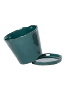 Tika Pot & Saucer | 8 & 10 inch - Chive Ceramics Studio - Pots - Chive Ceramics Studio