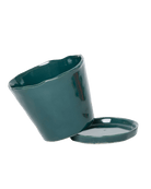 Tika Pot & Saucer | 3 inch - Chive Ceramics Studio - Pots - Chive Ceramics Studio