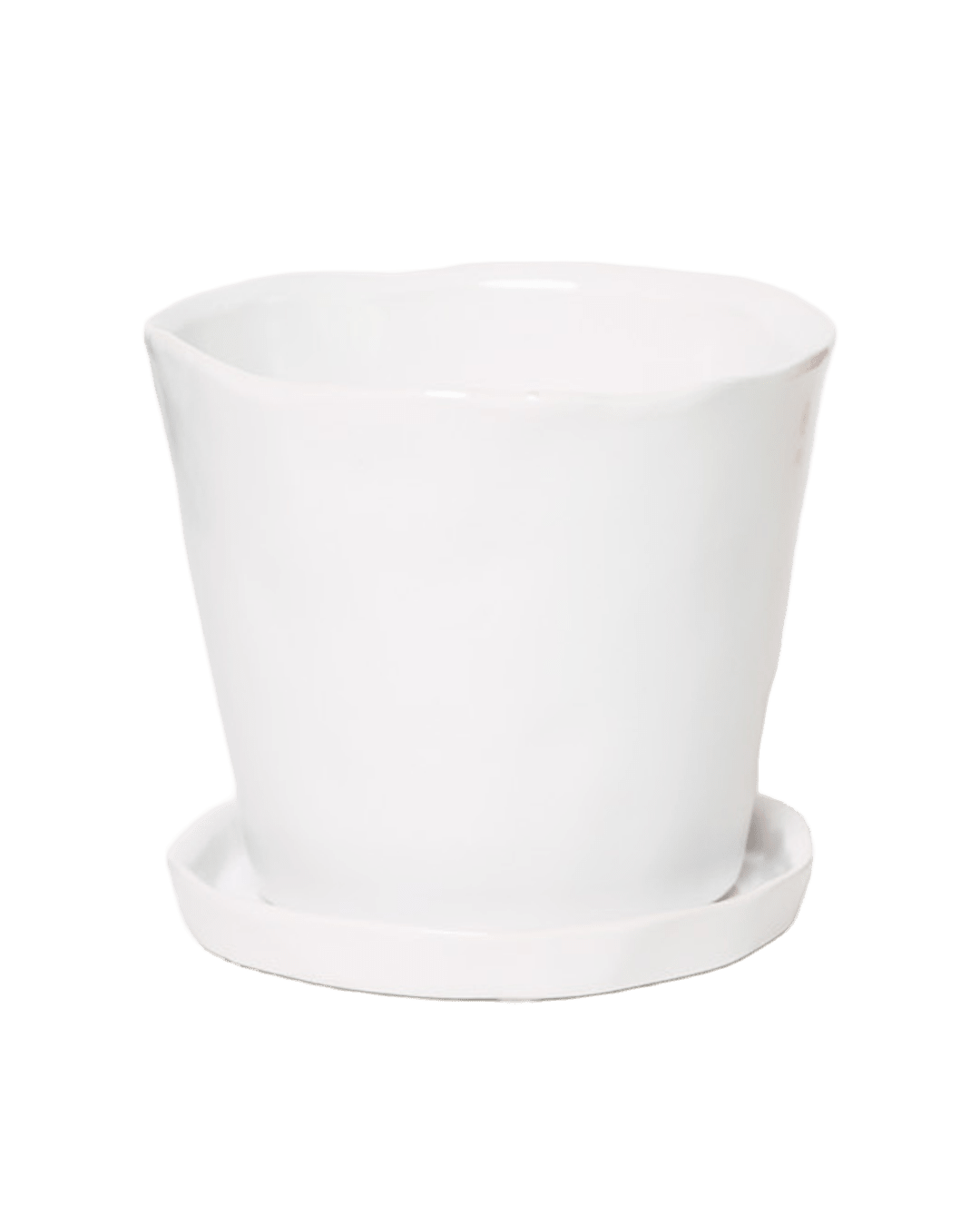 Tika Pot & Saucer | 5 inch - Chive Ceramics Studio - Pots - Chive Ceramics Studio