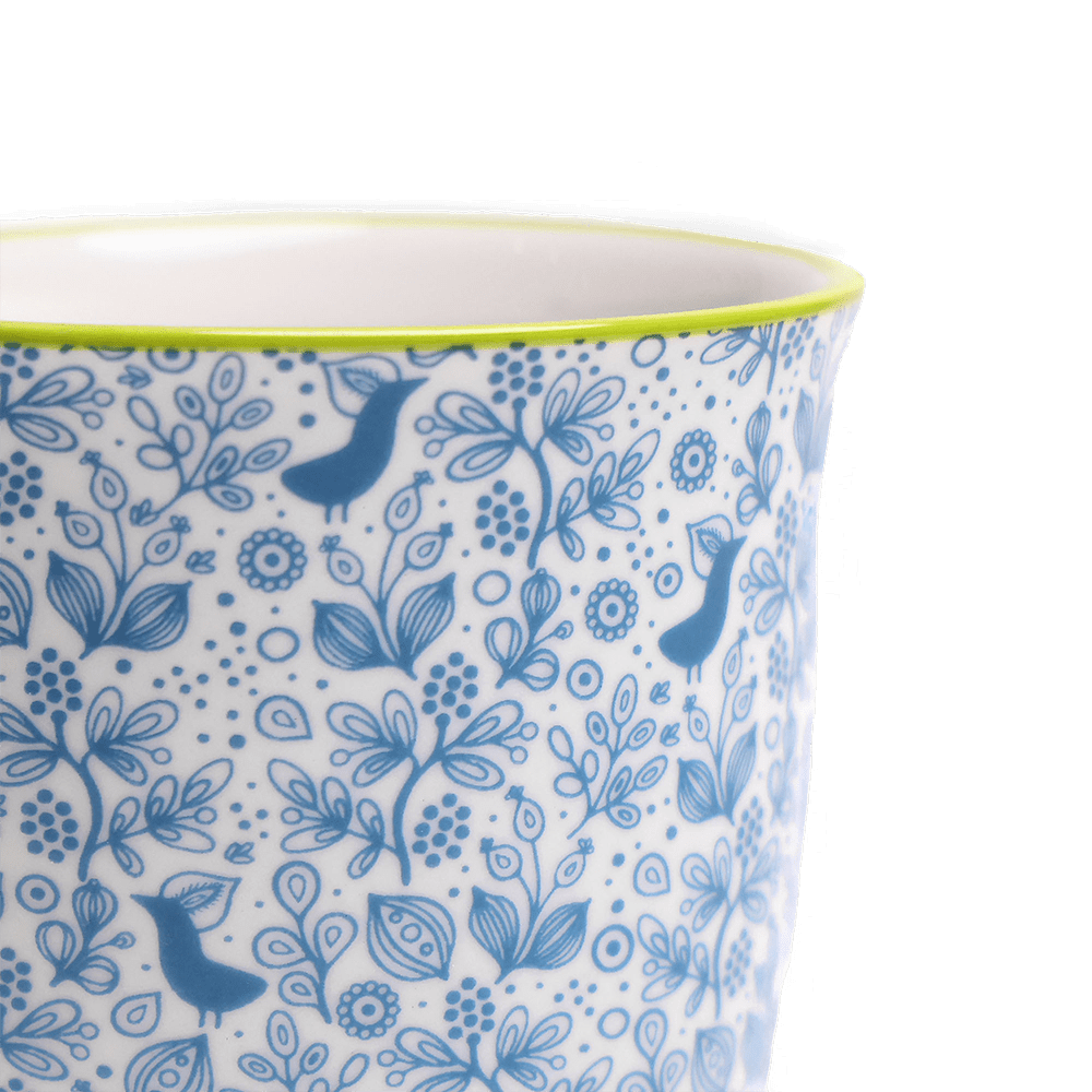 Liberte Porcelain 4.25" Pot And Saucer - Chive Ceramics Studio - Pots - Chive Ceramics Studio