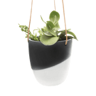 Bobbin Porcelain Modern Hanging Indoor Plant Pot - Chive Ceramics Studio - Pots - Chive US