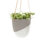 Bobbin Porcelain Modern Hanging Indoor Plant Pot - Chive Ceramics Studio - Pots - Chive US