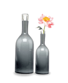 Bottle Glass Decorative Flower Vase - Chive Ceramics Studio - Vases - Chive US