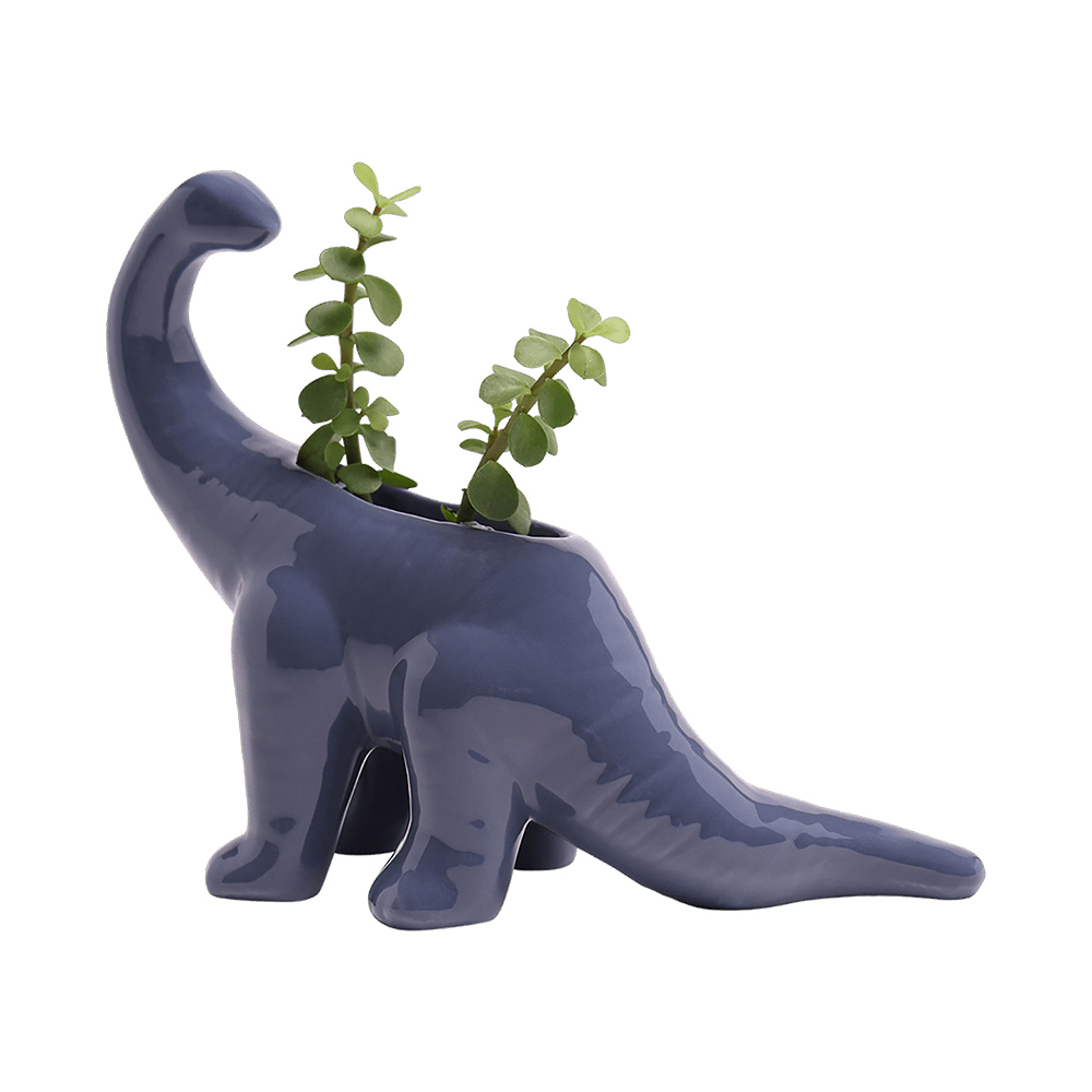 Dinosaur Ceramic Indoor Plant Pot For Succulents - Chive Ceramics Studio - Pots - Chive US