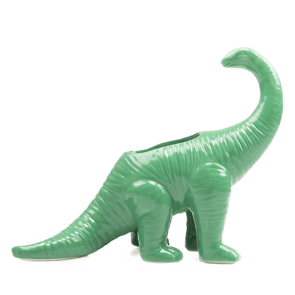 Brontosaurus Ceramic Indoor Plant Pot for Succulents - Chive Ceramics Studio - Pots - Chive Ceramics Studio