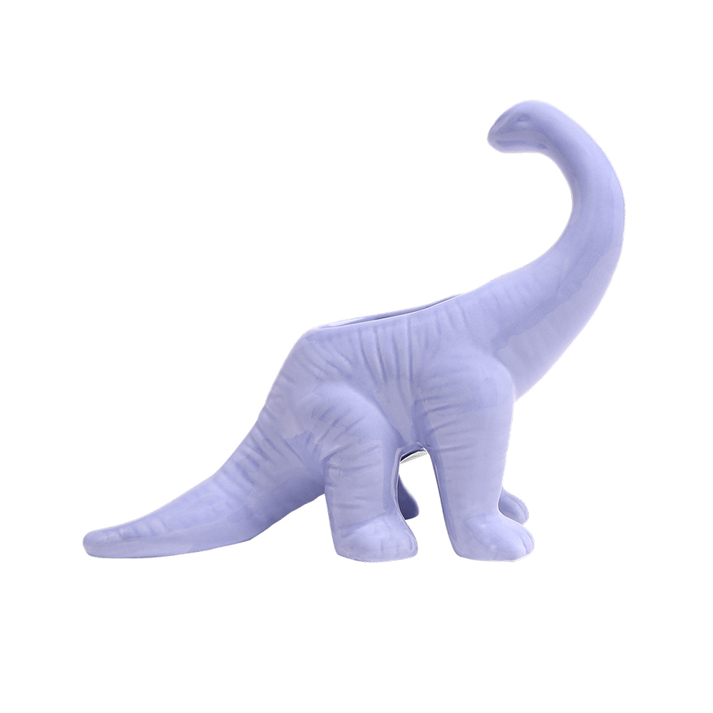 Brontosaurus Ceramic Indoor Plant Pot for Succulents - Chive Ceramics Studio - Pots - Chive Ceramics Studio