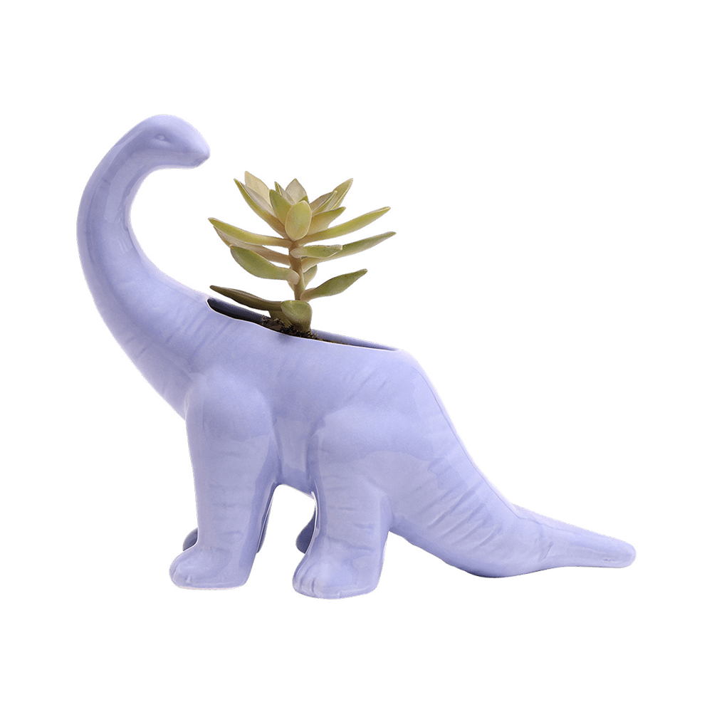 Dinosaur Ceramic Indoor Plant Pot For Succulents - Chive Ceramics Studio - Pots - Chive US