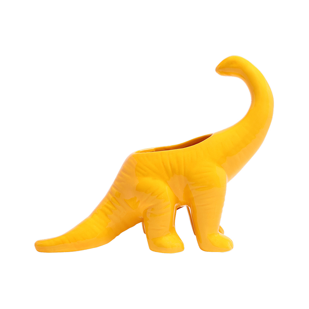 Brontosaurus Ceramic Indoor Plant Pot for Succulents - Chive Ceramics Studio - Pots - Chive Ceramics Studio