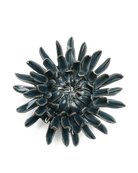 Ceramic Flower Mum Teal 11 - Chive Ceramics Studio - Ceramic Flowers - Chive Ceramics Studio