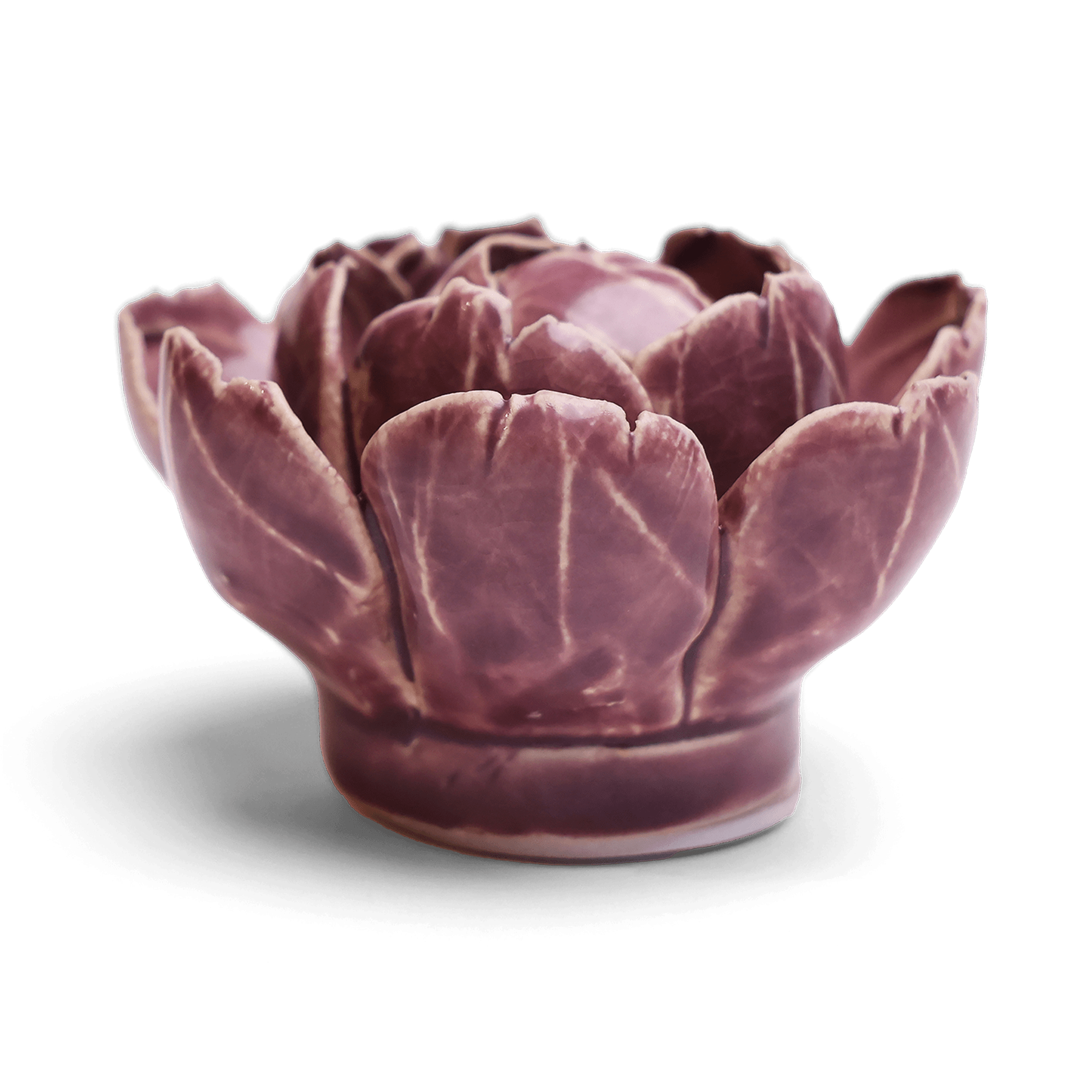 Ceramic Flower Wall Art Peony Purple 11 - Chive Ceramics Studio - Ceramic Flowers - Chive US