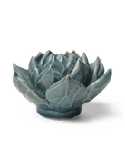 Ceramic Flower Succulent Teal 11 - Chive Ceramics Studio - Ceramic Flowers - Chive Ceramics Studio