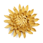 Ceramic Flower Mum Yellow 11 - Chive Ceramics Studio - Ceramic Flowers - Chive US