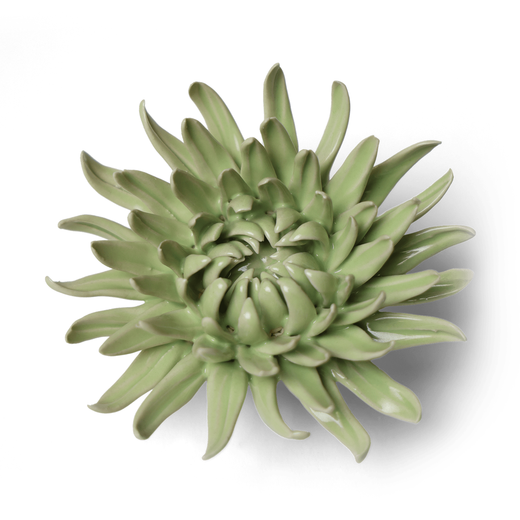 Ceramic Flower - Flower Green 12 - Chive Ceramics Studio - Ceramic Flowers - Chive US