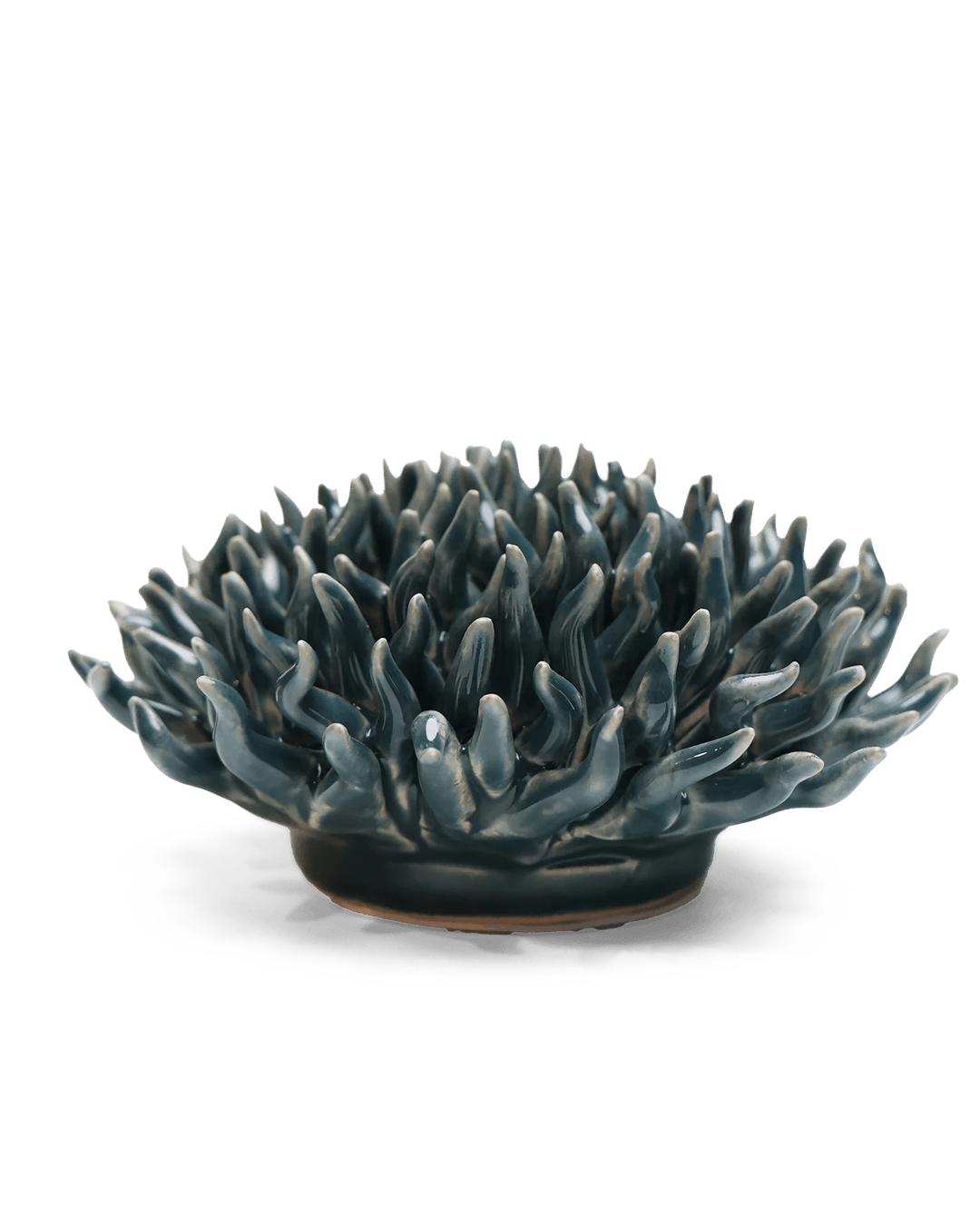 Ceramic Flower Mondo Teal 12 - Chive Ceramics Studio - Ceramic Flowers - Chive Wholesale