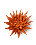 Ceramic Flower Large Orange 12 - Chive Ceramics Studio - Ceramic Flowers - Chive US