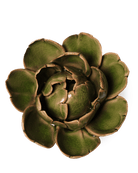 Ceramic Flower Peony Green 12 - Chive Ceramics Studio - Ceramic Flowers - Chive Ceramics Studio