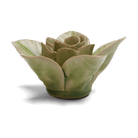 English Garden Ceramic Flower Green Lotus Wall Art - Chive Ceramics Studio - Ceramic Flowers - Chive US