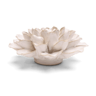 English Garden Ceramic Flower White Water Lily Wall Art - Chive Ceramics Studio - Ceramic Flowers - Chive US