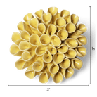 Ceramic Flower - Flower Yellow 3 - Chive Ceramics Studio - Ceramic Flowers - Chive US