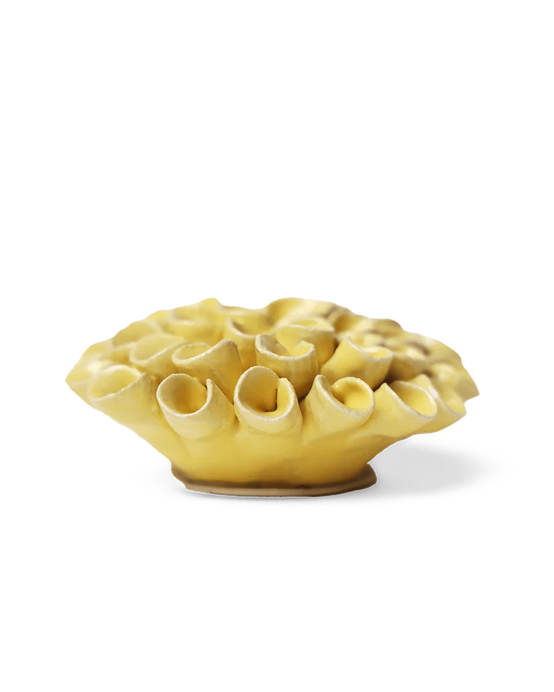 Ceramic Flower - Flower Yellow 3 - Chive Ceramics Studio - Ceramic Flowers - Chive US