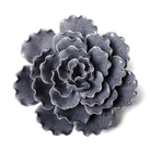 Ceramic Flower Wall Art Lettuce Grey XL 5 - Chive Ceramics Studio - Ceramic Flowers - Chive US