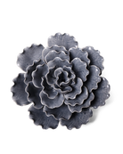 Ceramic Flower Wall Art Lettuce Grey XL 5 - Chive Ceramics Studio - Ceramic Flowers - Chive US
