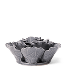 Ceramic Flower Lettuce Grey XL 5 - Chive Ceramics Studio - Ceramic Flowers - Chive Wholesale