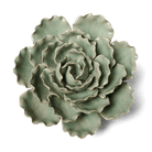 Ceramic Flower Wall Art Lettuce Mint XL 5 - Chive Ceramics Studio - Ceramic Flowers - Chive US