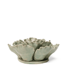 Ceramic Flower Lettuce Mint XL 5 - Chive Ceramics Studio - Ceramic Flowers - Chive US