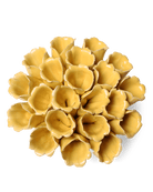 Ceramic Flower Polyp Yellow Medium - Chive Ceramics Studio - Ceramic Flowers - Chive Ceramics Studio