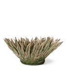 Ceramic Flower Mum Olive 5 - Chive Ceramics Studio - Ceramic Flowers - Chive Ceramics Studio