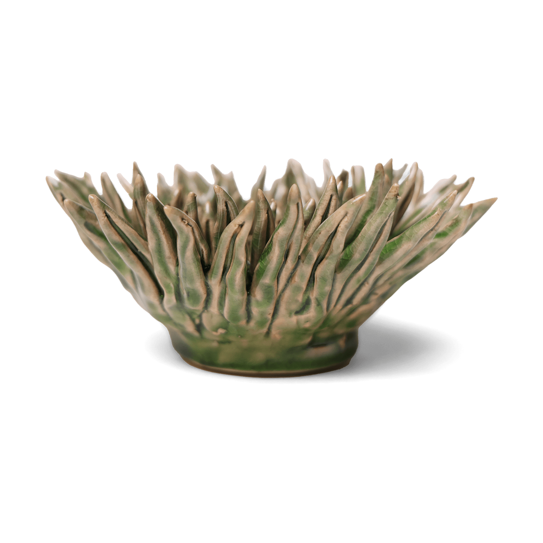 Ceramic Flower Mum Olive 5 - Chive Ceramics Studio - Ceramic Flowers - Chive US