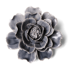 Ceramic Flower Wall Art Rose Grey 6 - Chive Ceramics Studio - Ceramic Flowers - Chive US