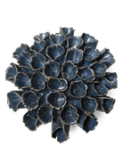 Ceramic Flower Wall Art Polyp Blue 6 - Chive Ceramics Studio - Ceramic Flowers - Chive US