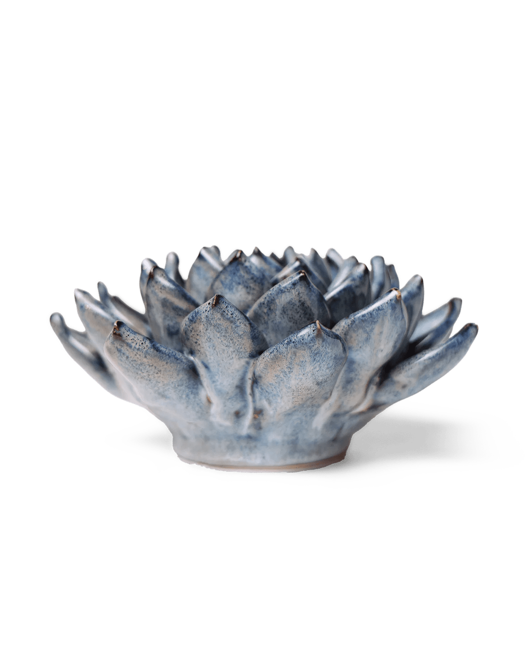 Ceramic Flower Succulent Blue 6 - Chive Ceramics Studio - Ceramic Flowers - Chive Wholesale