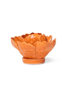 Ceramic Flower Peony Orange 6 - Chive Ceramics Studio - Ceramic Flowers - Chive Ceramics Studio