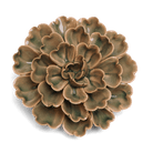 Japan Ceramic Flower Wall Art Olive Petunia - Chive Ceramics Studio - Ceramic Flowers - Chive US