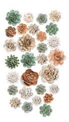 Carol's - 29 Piece Curated Set - Chive Ceramics Studio - Ceramic Flower Sets - Chive Ceramics Studio