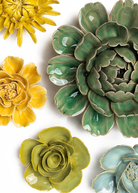 Sissinghurst Garden - 5 Piece Set - Chive Ceramics Studio - Ceramic Flower Sets - Chive Ceramics Studio